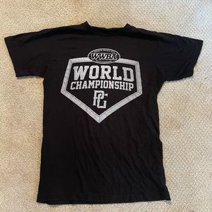 Perfect game tournament tshirt size small